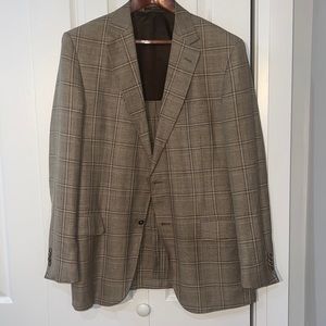 Ermenegildo Zegna Plaid Sport Coat